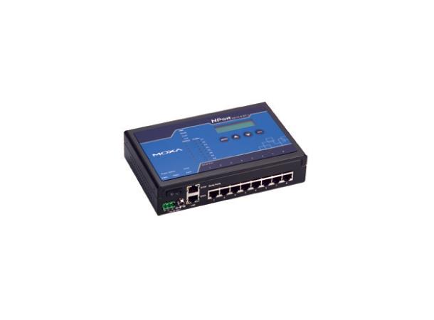 Moxa NPort 5650-8-DT-J 8-port RS-232/422/485, RJ45 connector 